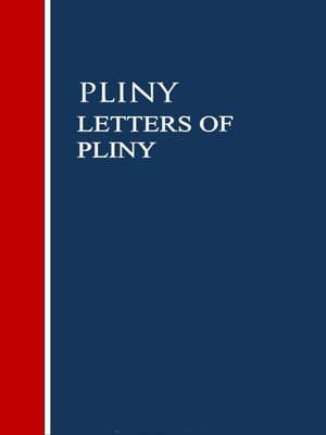 cover image of Letters of Pliny